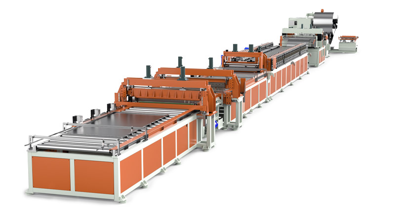 大型钣金冷弯生产线性能特点